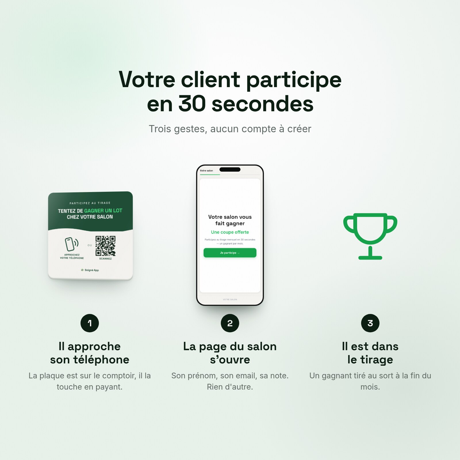 Votre client participe en 30 secondes